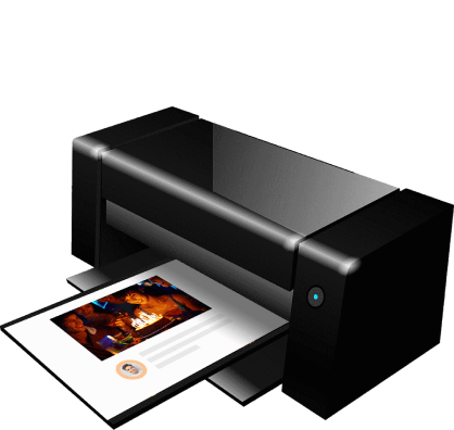 Render your digital photo album as a PDF for effortless sharing and printing.